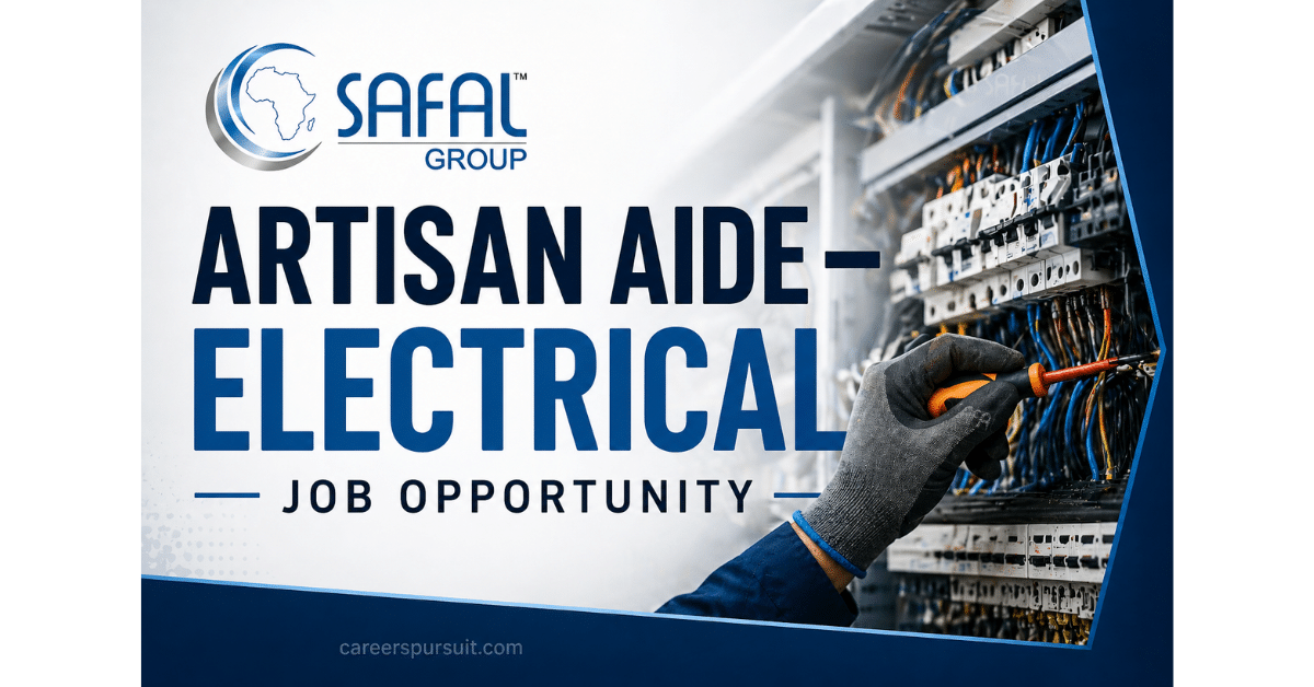 Artisan Aide – Electrical Job Opportunity