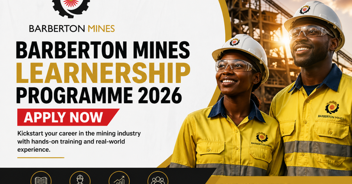 Barberton Mines Learnership Programme 2026 (Apply Now )