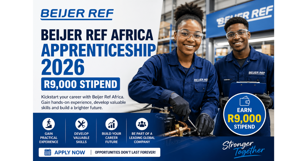 Beijer Ref Africa Apprenticeship 2026 (R9,000 Stipend)