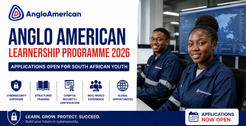 Anglo American Learnership Programme 2026: Applications Open for South African Youth