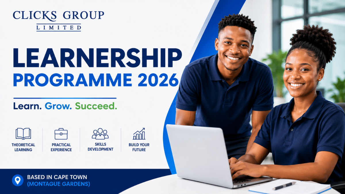 Clicks Group Learnership Programme 2026