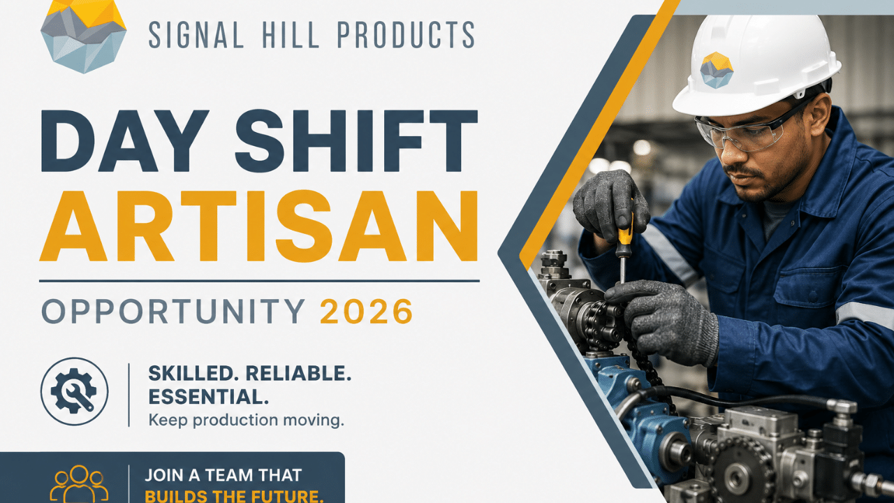 Day Shift Artisan Opportunity 2026 – Qualified Artisans Wanted