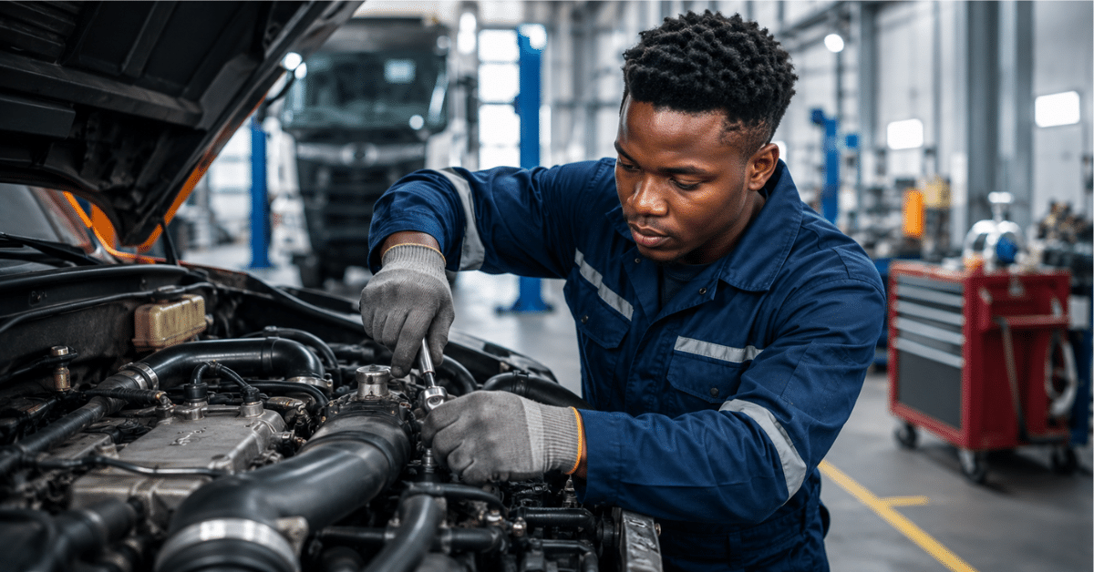 Diesel Mechanic Apprenticeship Opportunity 2026 in Johannesburg (Salary From R10,000 Per Month)