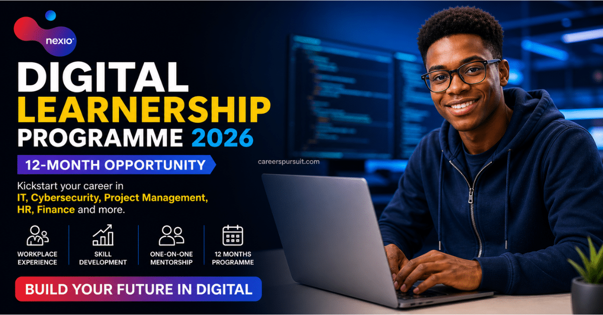 Digital Learnership Programme 2026 (12-Month Opportunity)