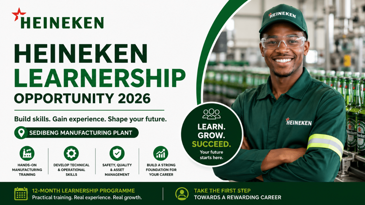 Heineken Learnership Opportunity 2026