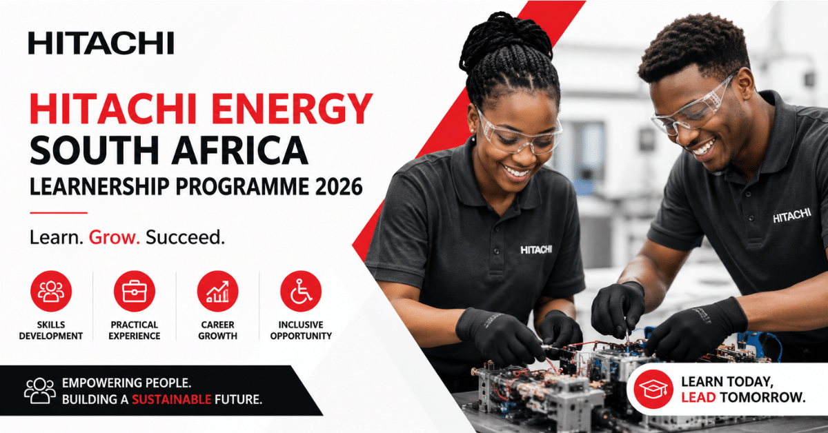 Hitachi Energy South Africa Learnership Programme 2026