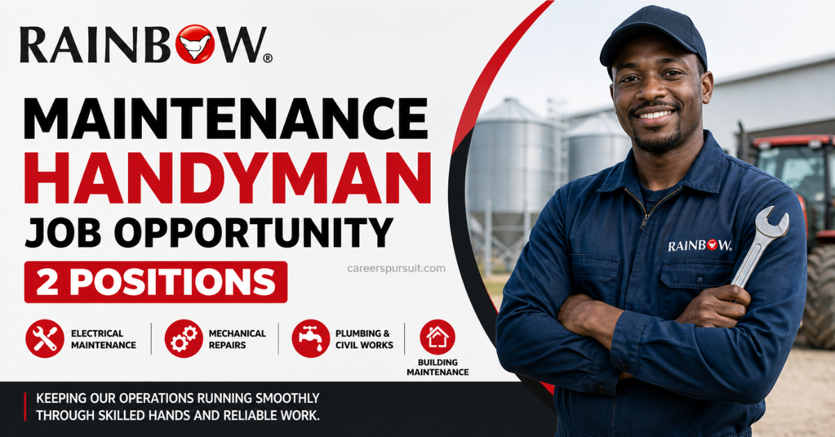 Maintenance Handyman Job Opportunity (2 Positions)