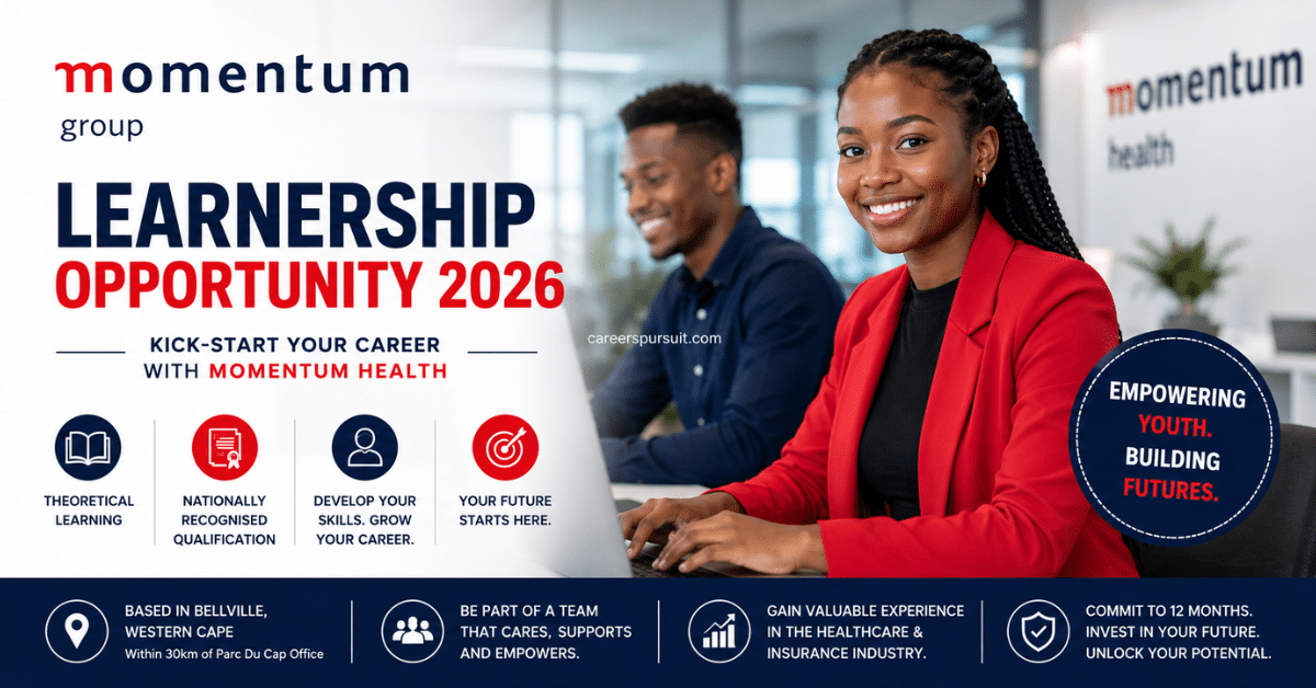 Momentum Health Learnership Opportunity 2026 in Bellville, Western Cape