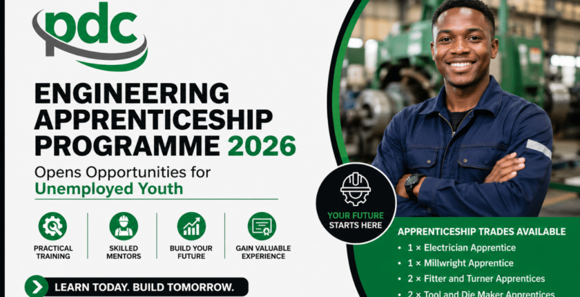 PDC Engineering Apprenticeship Programme 2026 Opens Opportunities for Unemployed Youth
