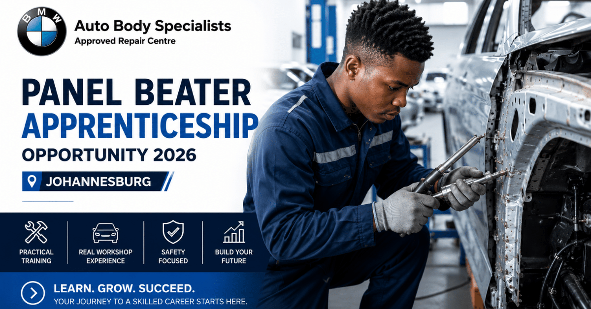 Panel Beater Apprenticeship Opportunity 2026 in Johannesburg