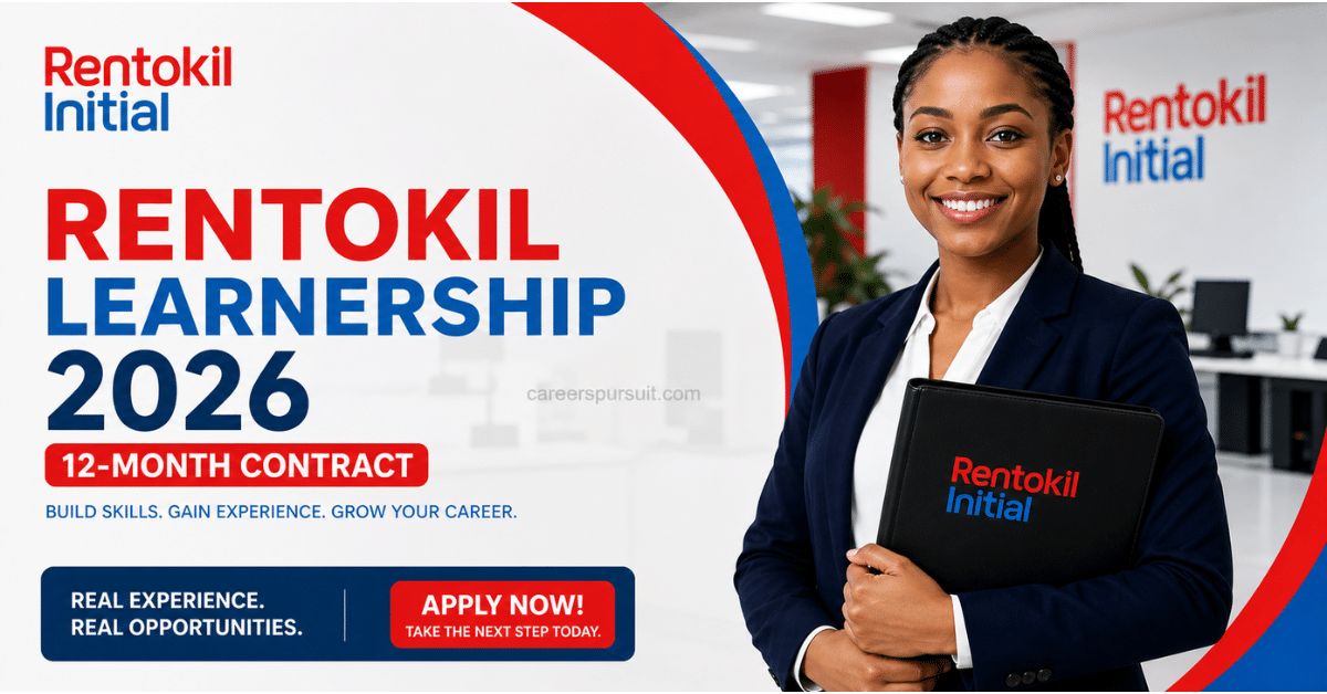 Rentokil Learnership 2026 (12-Month Contract)