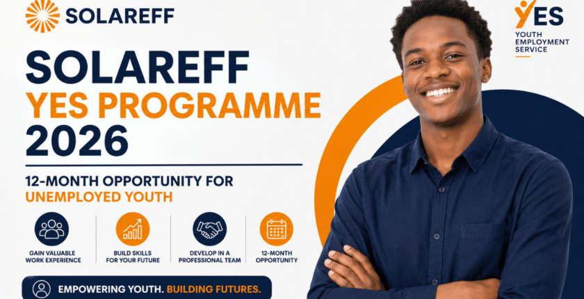 Solareff YES Programme 2026: 12-Month Opportunity for Unemployed Youth