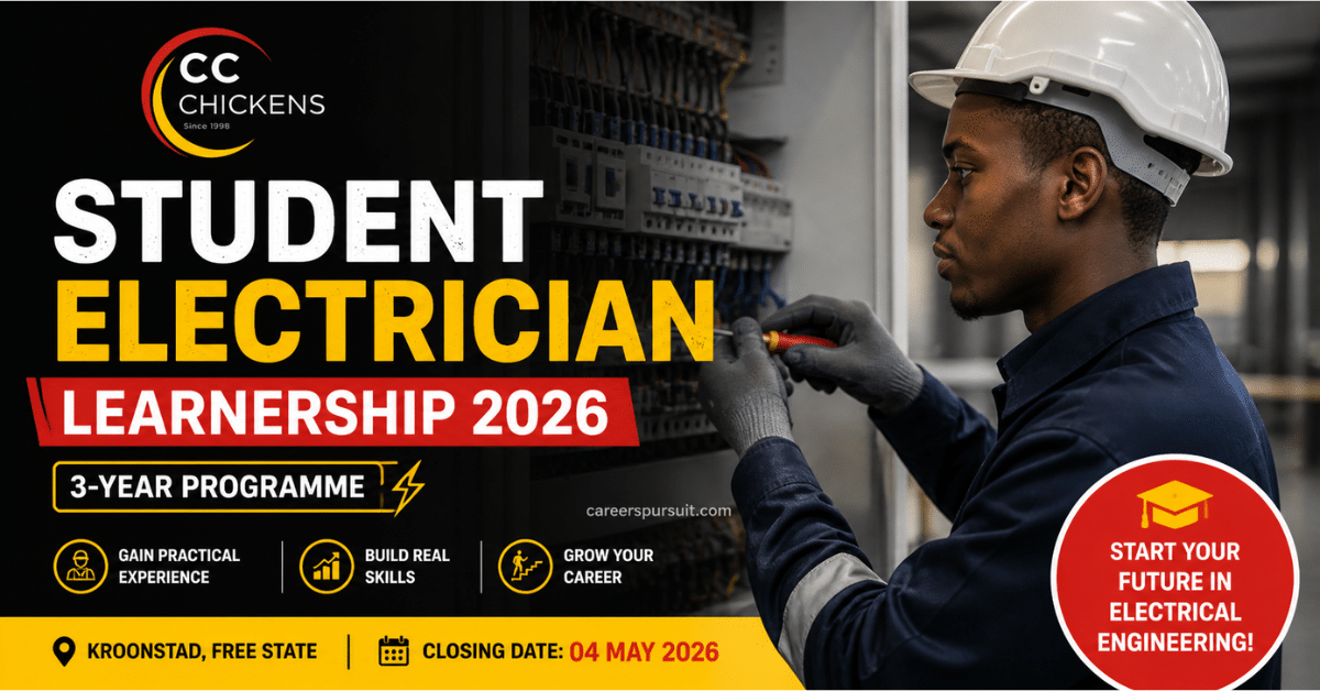 Student Electrician Learnership 2026 (3-Year Programme)