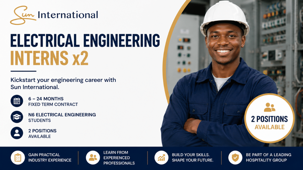 Sun International Electrical Engineering Interns x2