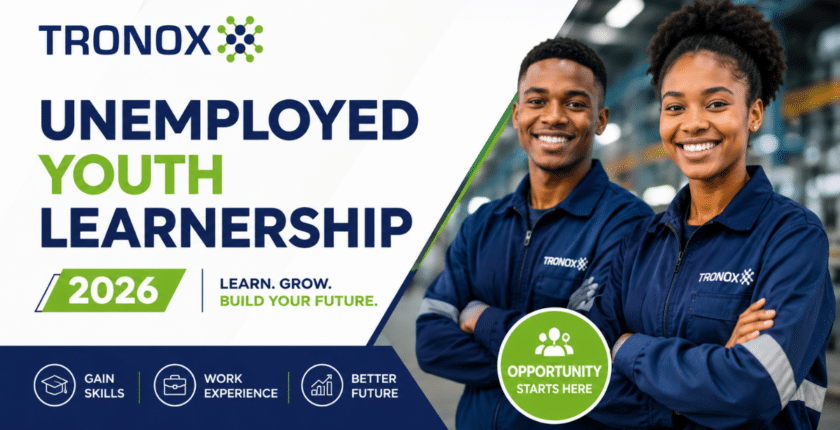 Tronox Unemployed Youth Learnership 2026