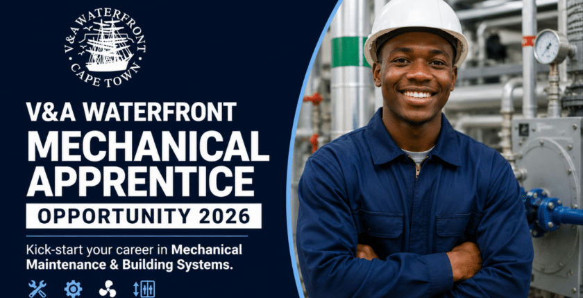 V&A Waterfront Mechanical Apprentice Opportunity 2026