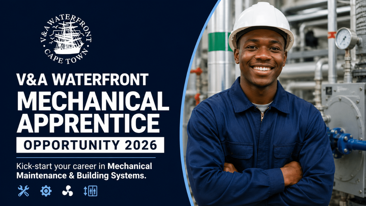 V&A Waterfront Mechanical Apprentice Opportunity 2026