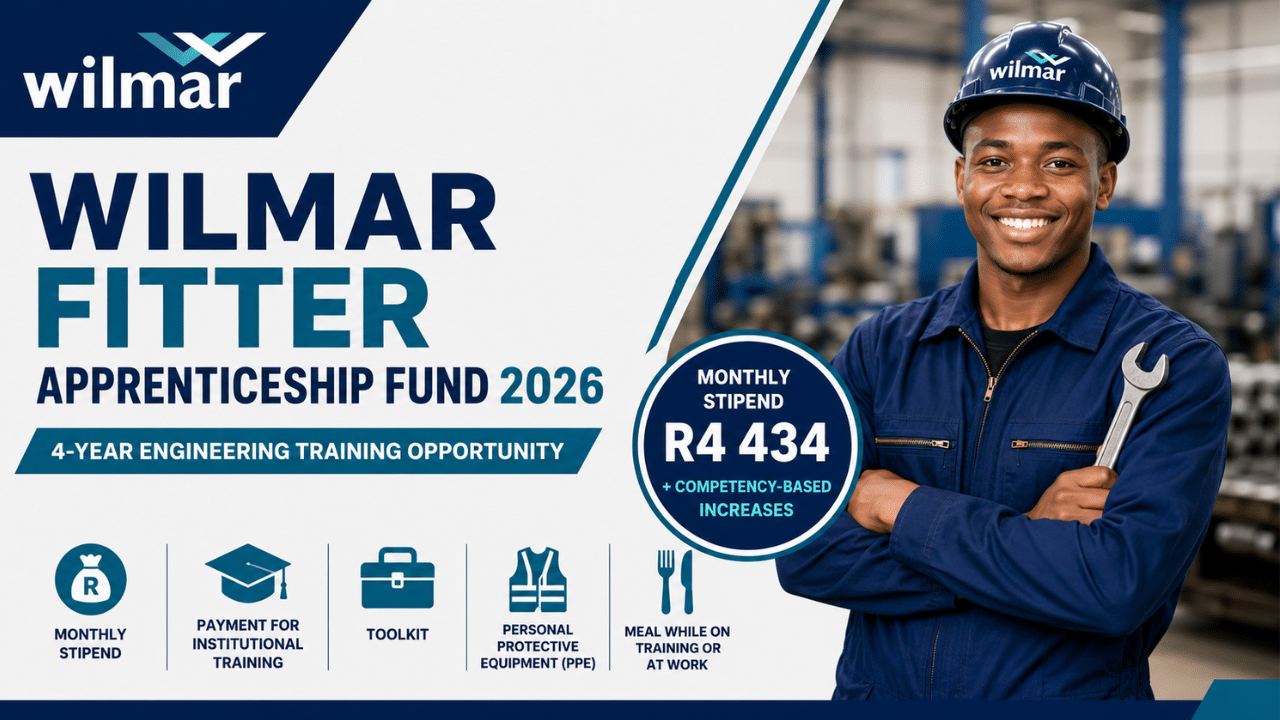 WILMAR Fitter Apprenticeship Fund 2026: 4-Year Engineering Training Opportunity