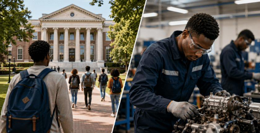 What Is the Difference Between a College and a University in South Africa?