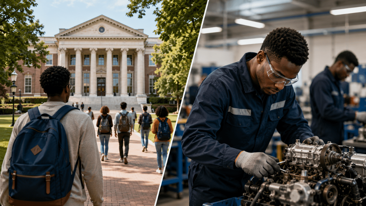 What Is the Difference Between a College and a University in South Africa?