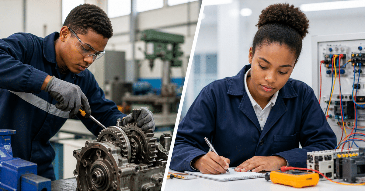 Apprenticeships vs Engineering Learnerships (2026): What’s the Difference & Which One Should You Choose?