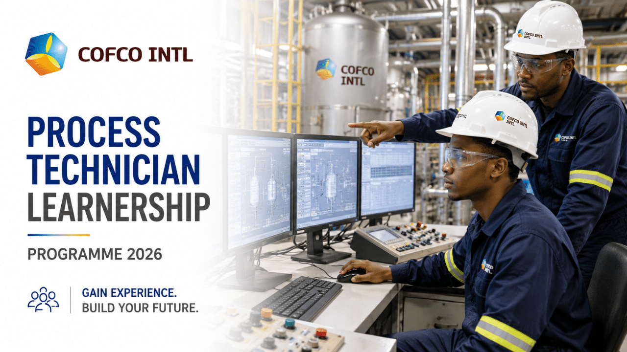 COFCO Process Technician Learnership Programme 2026