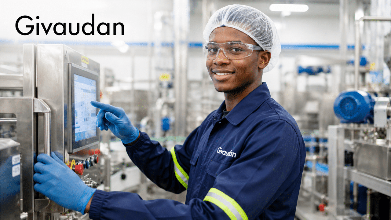 Givaudan Production Learnership 2026