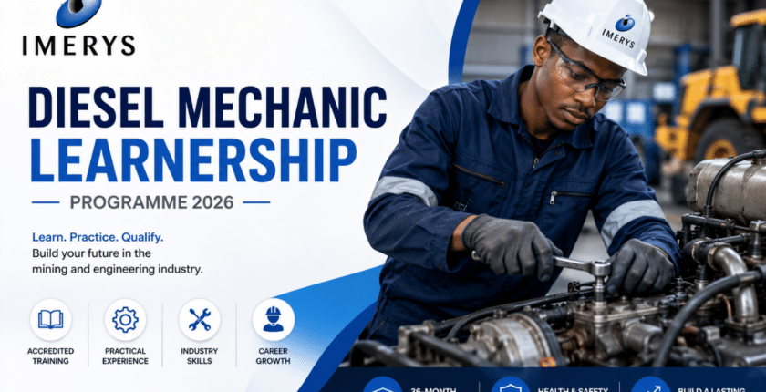 Imerys Diesel Mechanic Learnership Programme 2026