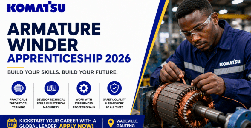 Komatsu Armature Winder Apprenticeship 2026