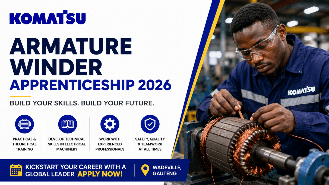 Komatsu Armature Winder Apprenticeship 2026