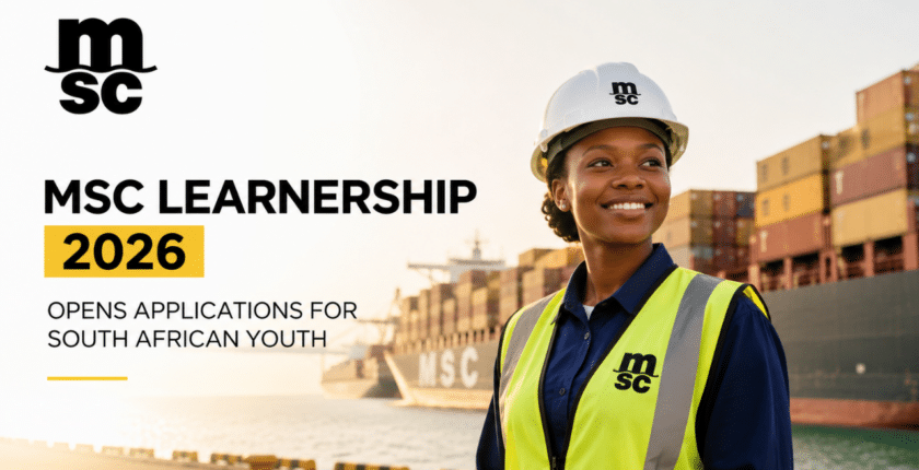 MSC Learnership 2026 Opens Applications for South African Youth