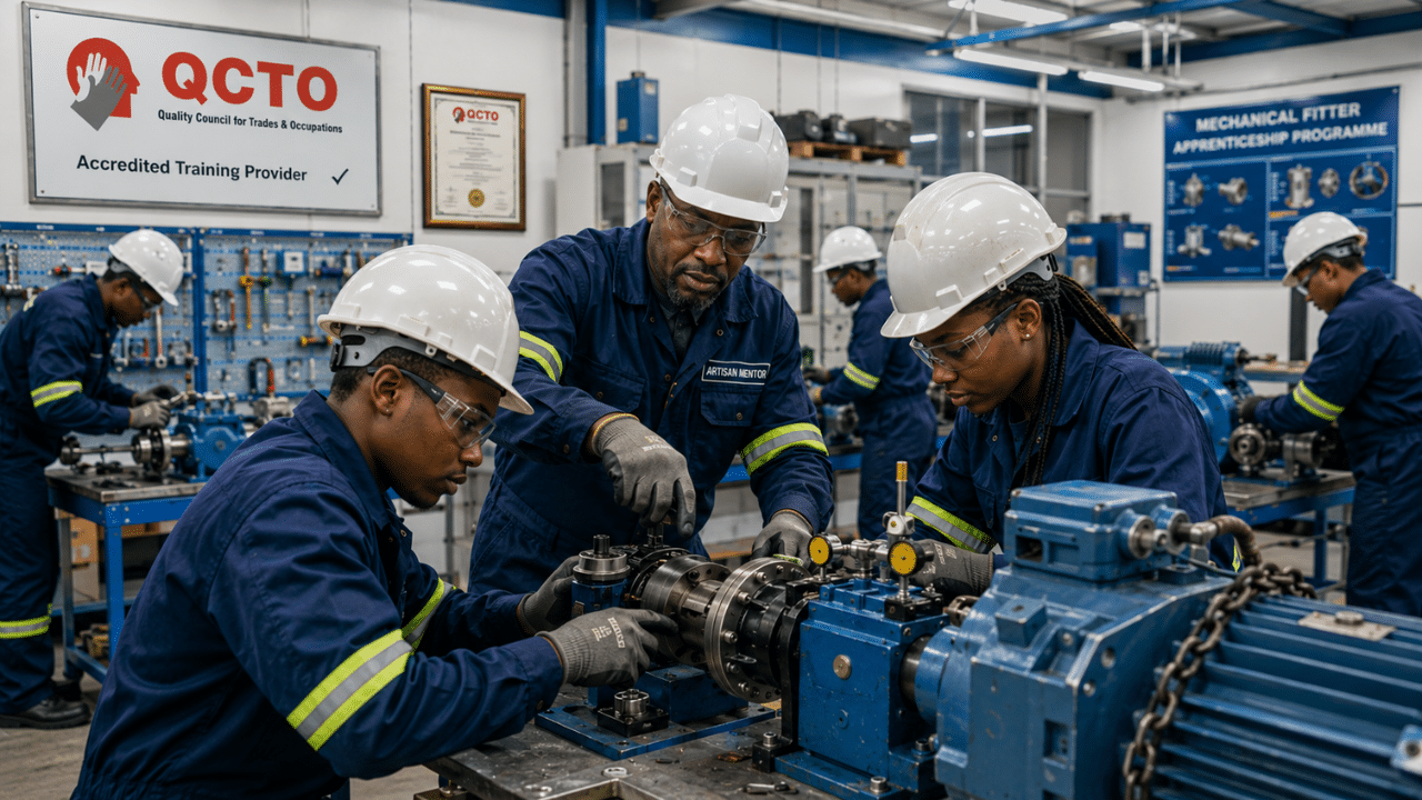 Mechanical Fitter Apprenticeship in South Africa (2026): Complete Guide to Becoming a Qualified Mechanical Fitter