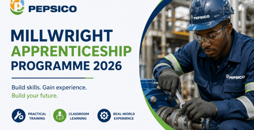 PepsiCo Millwright Apprenticeship Programme 2026
