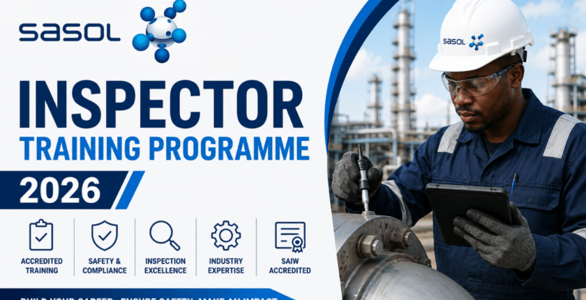 Sasol Inspector Training Programme 2026