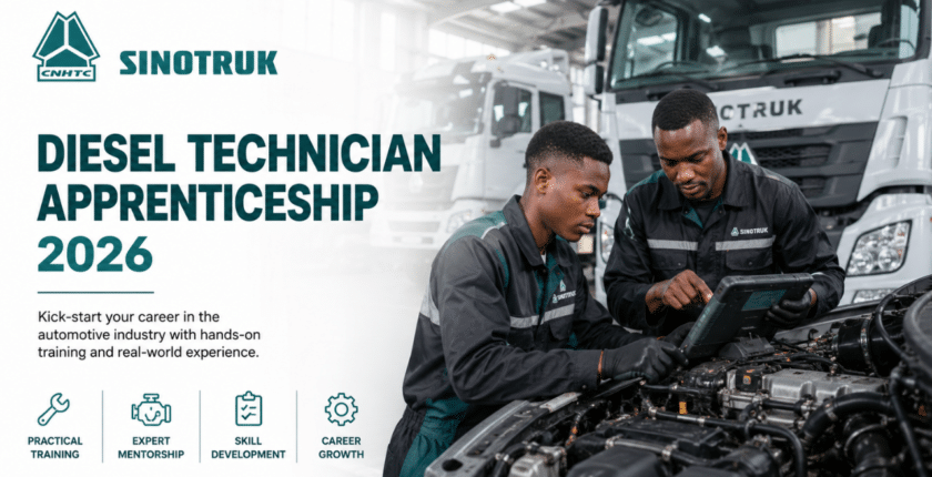 Sinotruk Diesel Technician Apprenticeship 2026