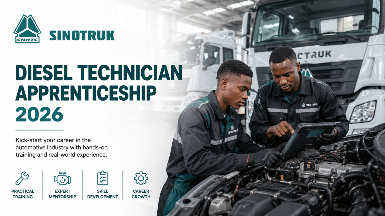 Sinotruk Diesel Technician Apprenticeship 2026