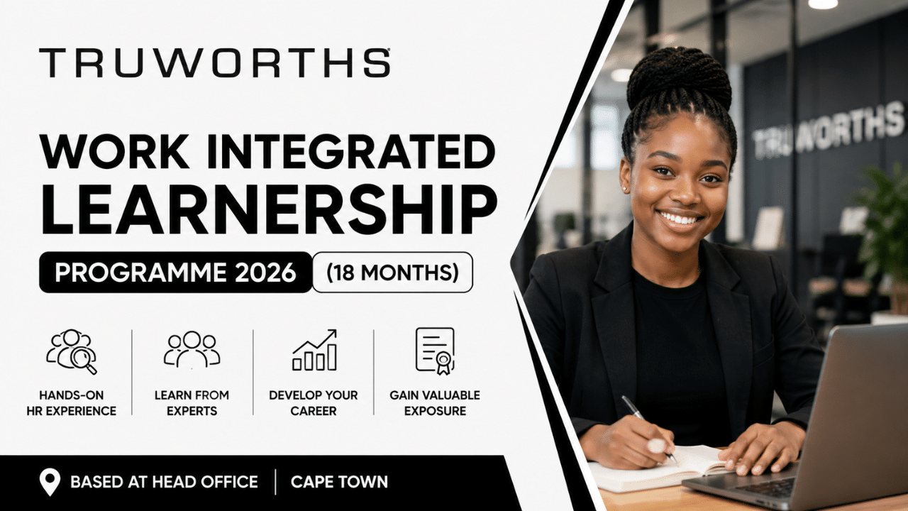 Truworths Work Integrated Learnership Programme 2026 (18 Months)