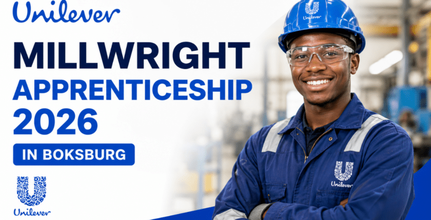 Unilever Millwright Apprenticeship 2026 in Boksburg