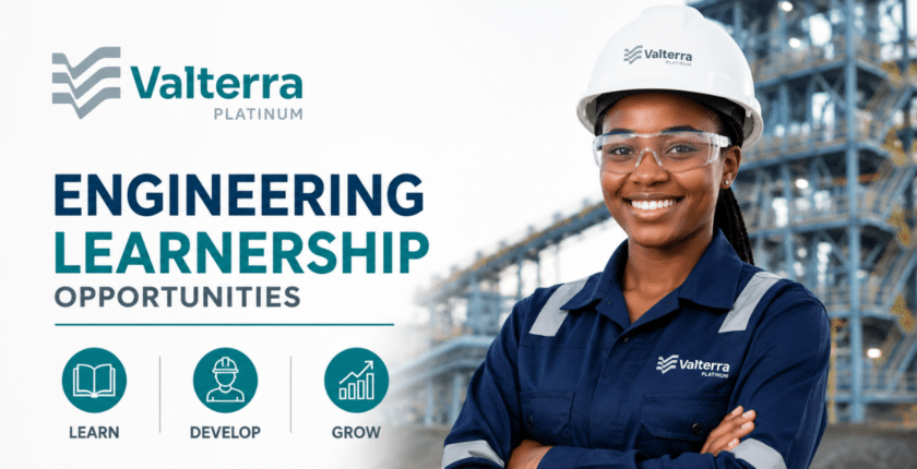 Valterra Platinum Engineering Learnership Opportunities