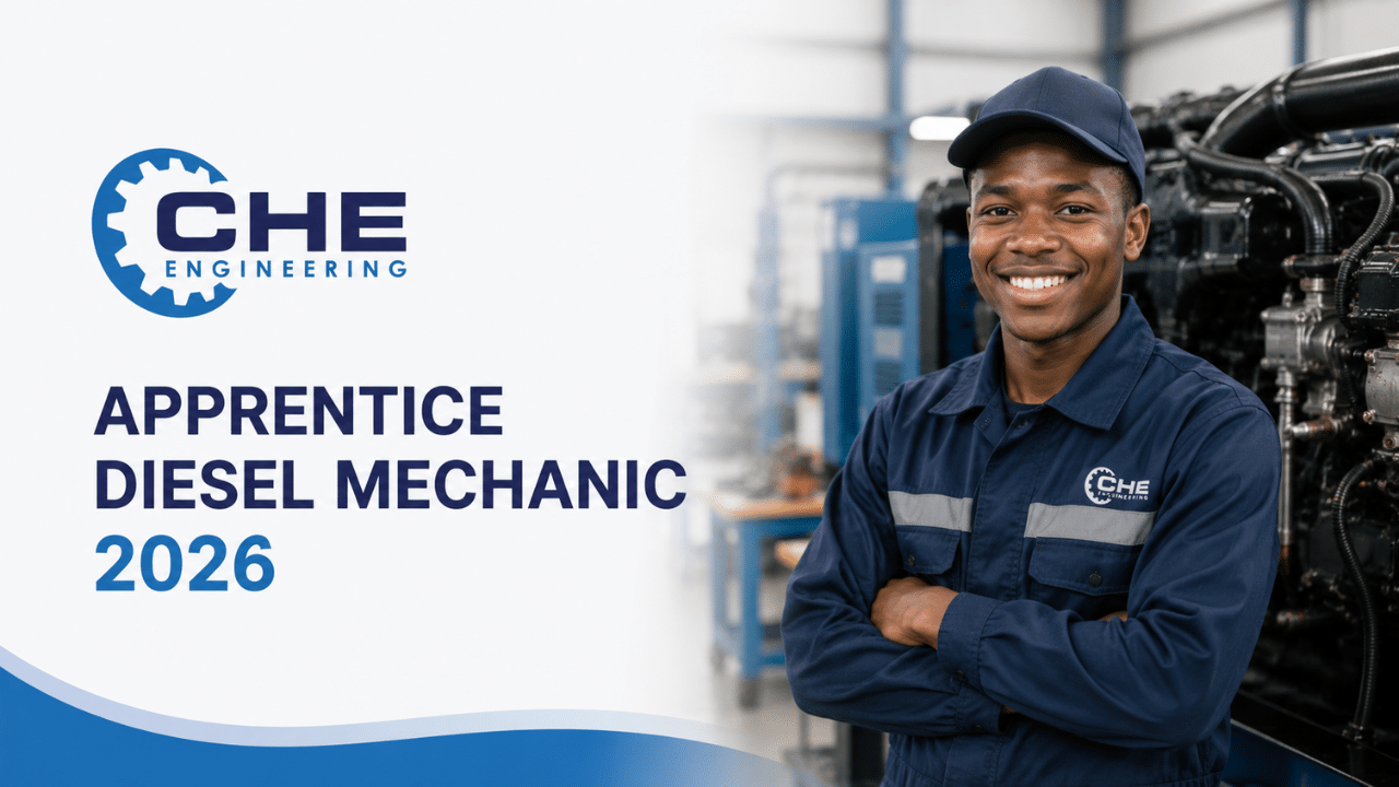 CHE Electrical Engineering (Pty) Ltd Apprentice Diesel Mechanic 2026