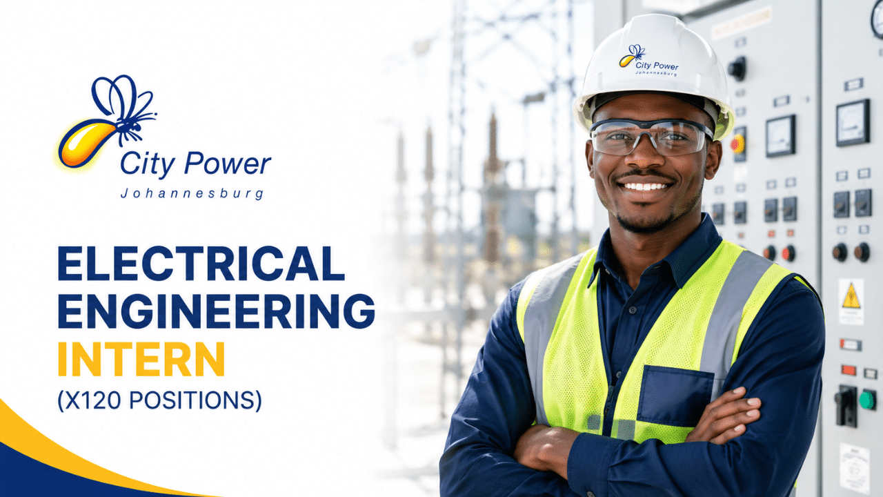 City Power Johannesburg Electrical Engineering Intern (X120 Positions)