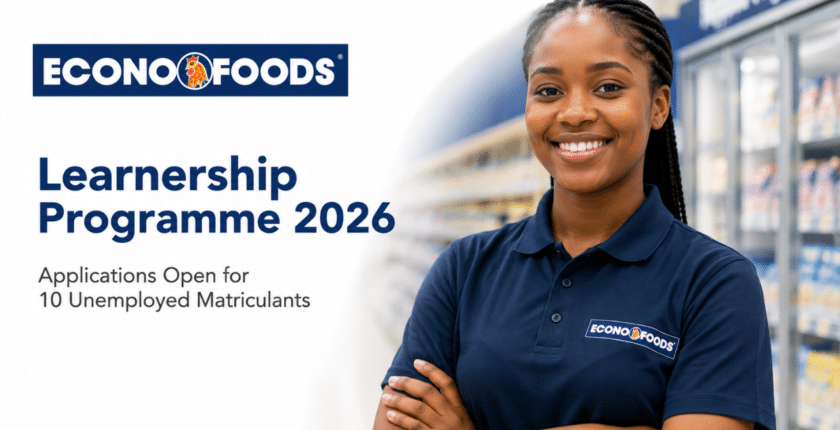 Econofoods Learnership Programme 2026: Applications Open for 10 Unemployed Matriculants
