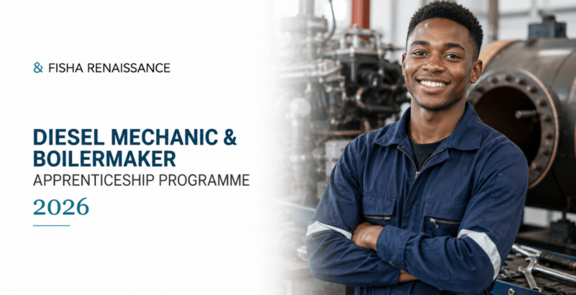 Fisha Renaissance Diesel Mechanic & Boilermaker Apprenticeship Programme 2026