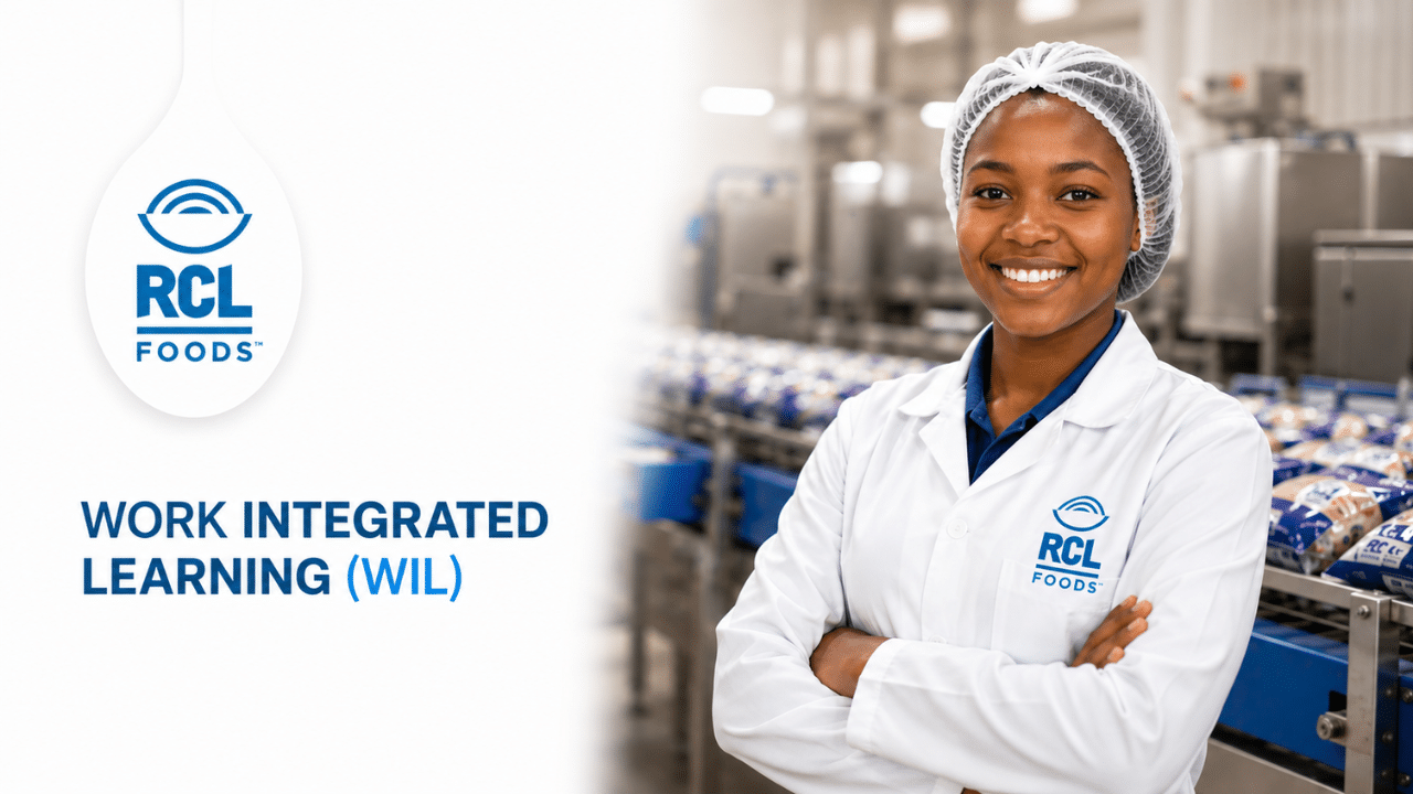 RCL Foods Work Integrated Learning (WIL)