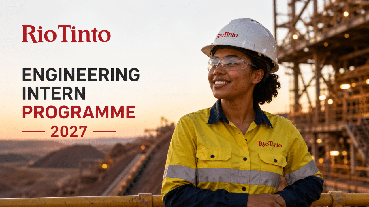 Rio Tinto Engineering Intern Programme 2027
