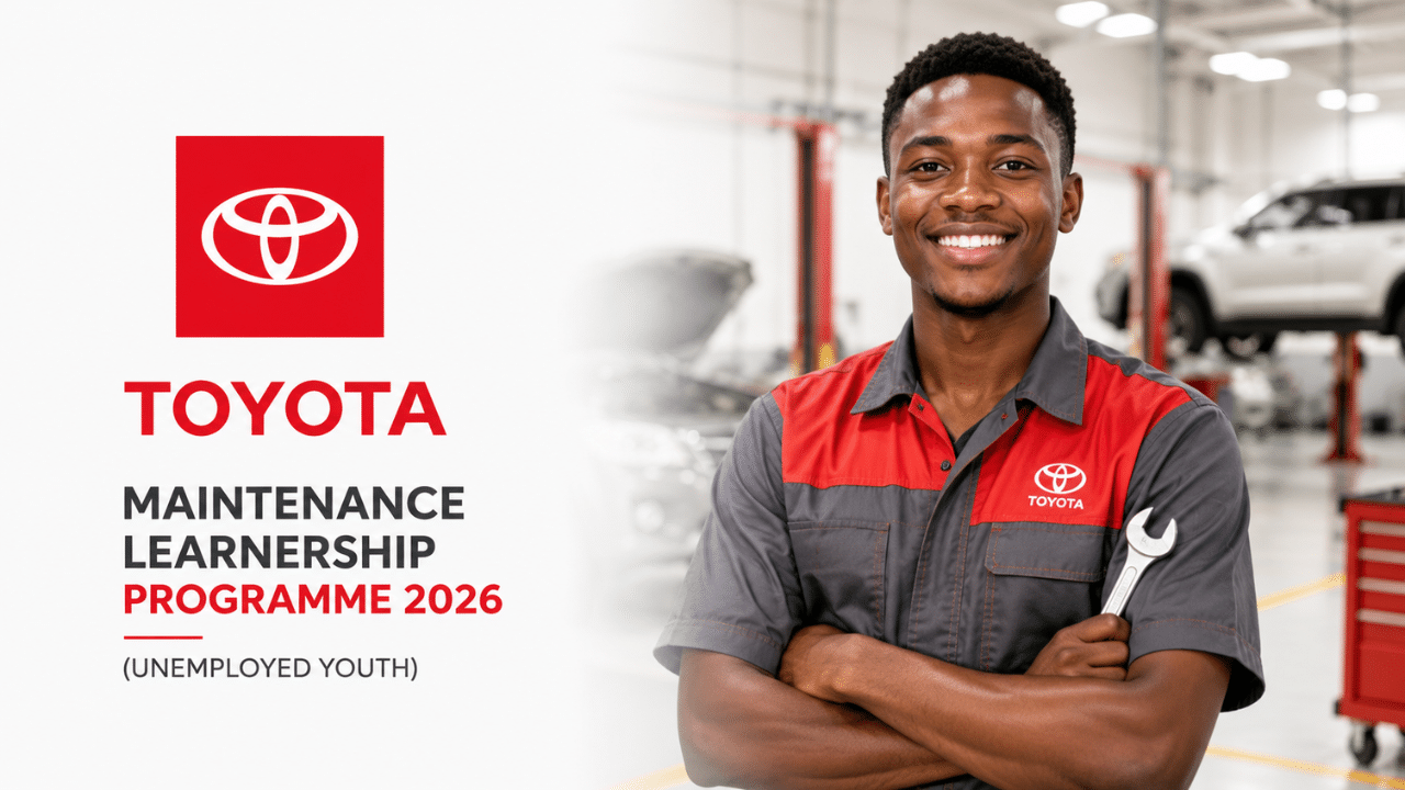 Toyota Maintenance Learnership Programme 2026 (Unemployed Youth)
