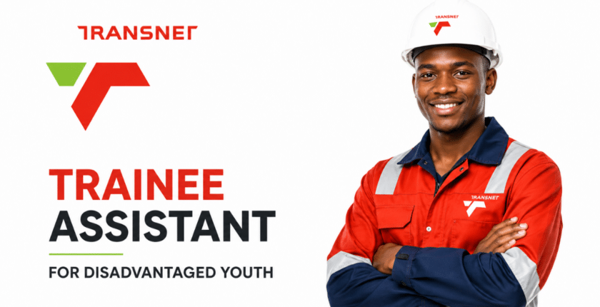 Transnet Trainee Assistant For disadvantaged youth