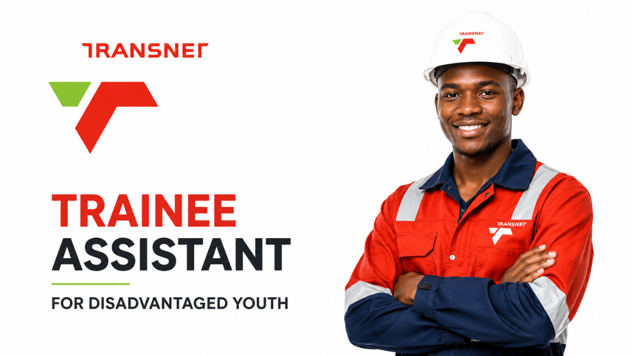 Transnet Trainee Assistant For disadvantaged youth 