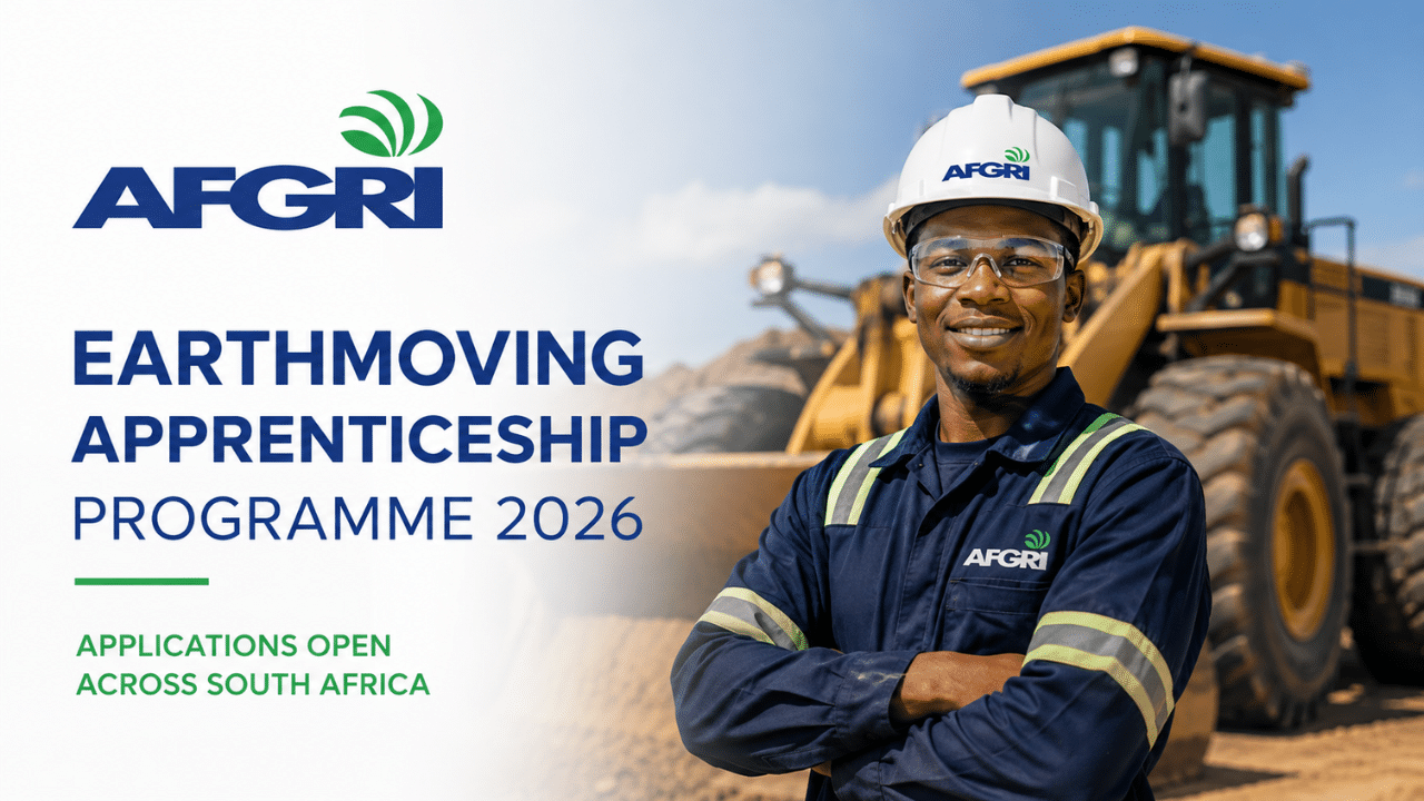 AFGRI Earthmoving Apprenticeship Programme 2026: Applications Open Across South Africa