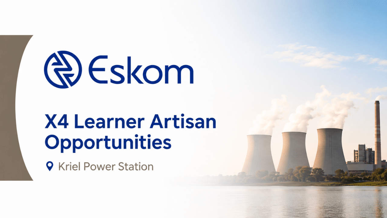 Eskom X4 Learner Artisan Opportunities at Kriel Power Station